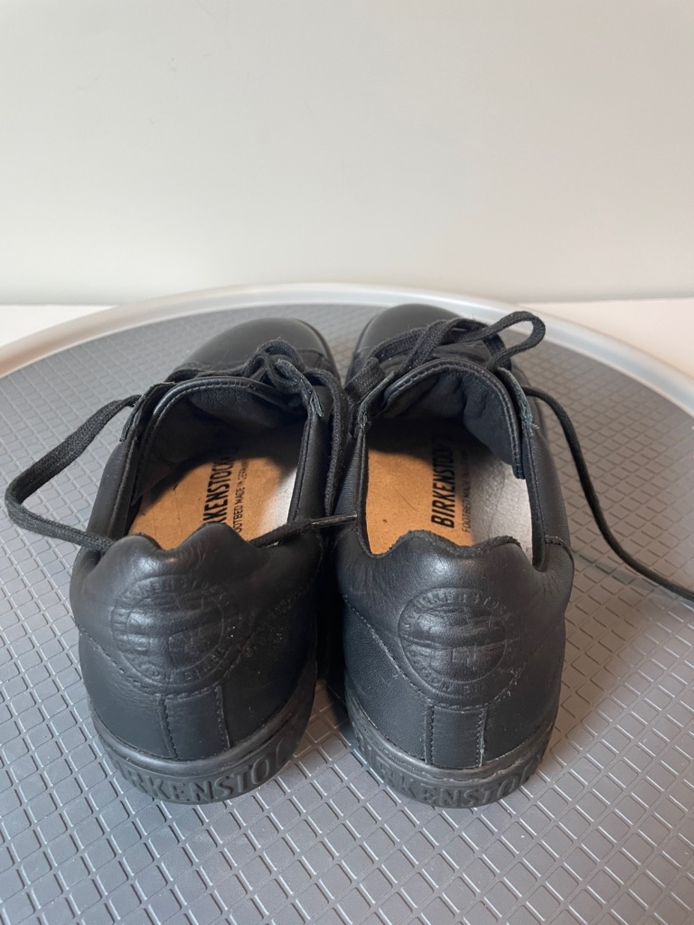 Birkenstock Women's Black Leather Sneakers